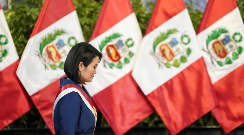 Keiko Fujimori gobernará por decreto frente a la violencia Keiko Fujimori gobernará por decreto frente a la violencia