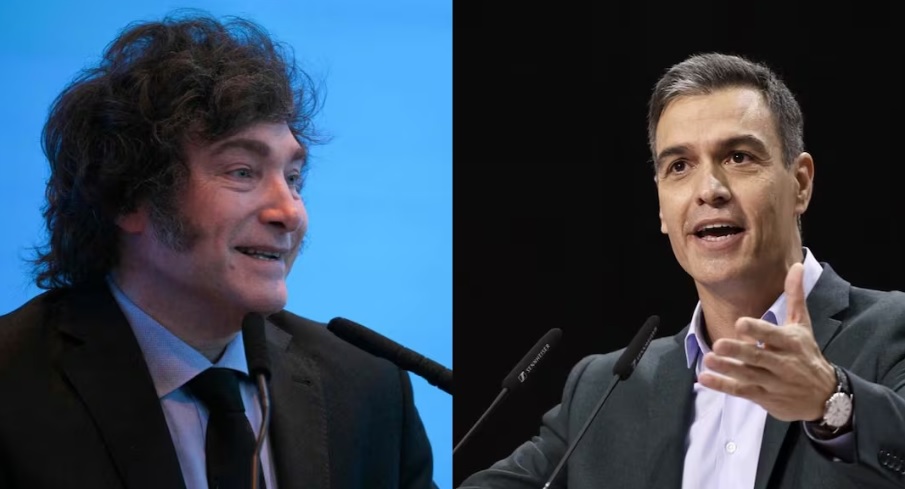 Milei llama «dictador» a Pedro Sánchez, en plena campaña electoral en España; Madrid condena «insultos y calumnias» del argentino