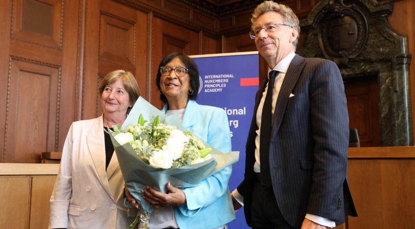 Navi Pillay dedica su Nobel de la Paz 2026 a «los supervivientes de crímenes internacionales» Navi Pillay dedica su Nobel de la Paz 2026 a «los supervivientes de crímenes internacionales»