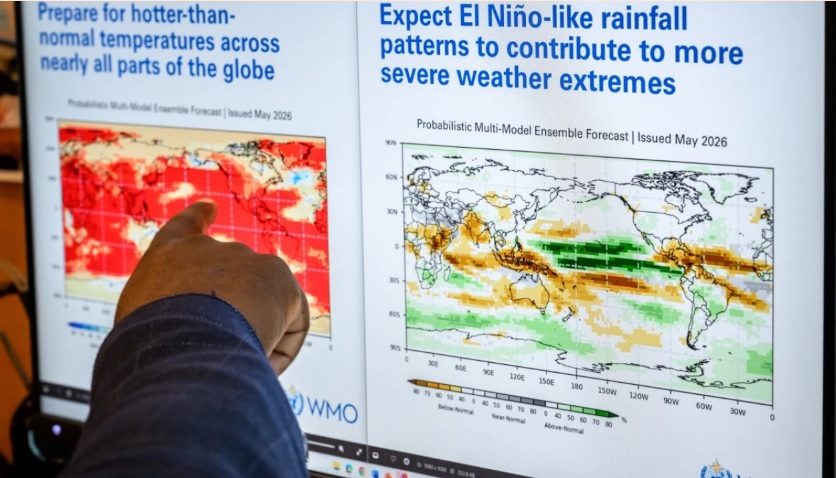La OMM prevé que El Niño se intensificará y se prolongará hasta febrero de 2027 La OMM prevé que El Niño se intensificará y se prolongará hasta febrero de 2027