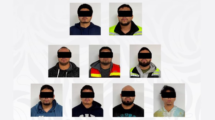 Detienen a 9 personas vinculadas a robo de autotransporte federal en San Luis Potosí
