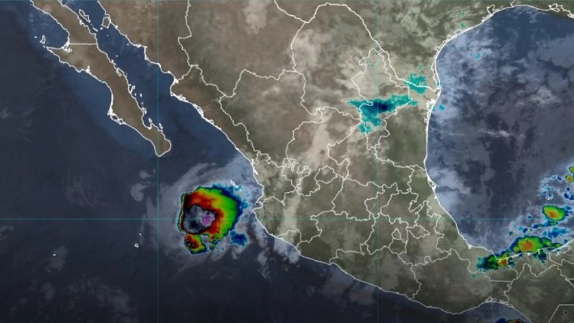 «Trudy» provocará fuertes lluvias en Jalisco, pero se aleja de las costas mexicanas